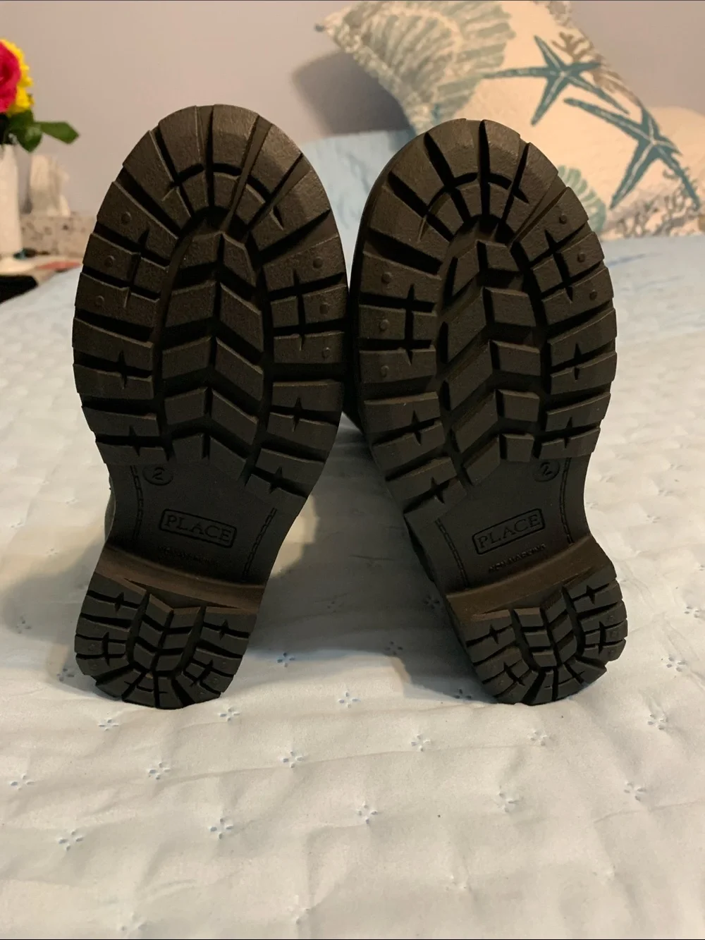 The Children's Place black Mid-Calf Girls' Boots